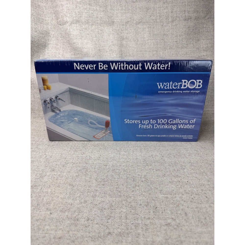 Water BOB Survival Emergency Drinking Fresh Water Storage 100-Gallons Kit Sealed